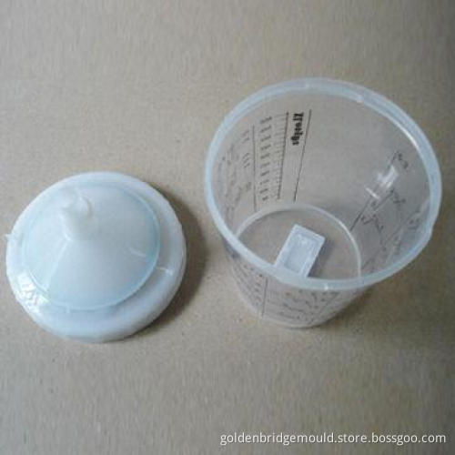 Plastic Injection Mold for environmental oil bottles, with PP + PE materials